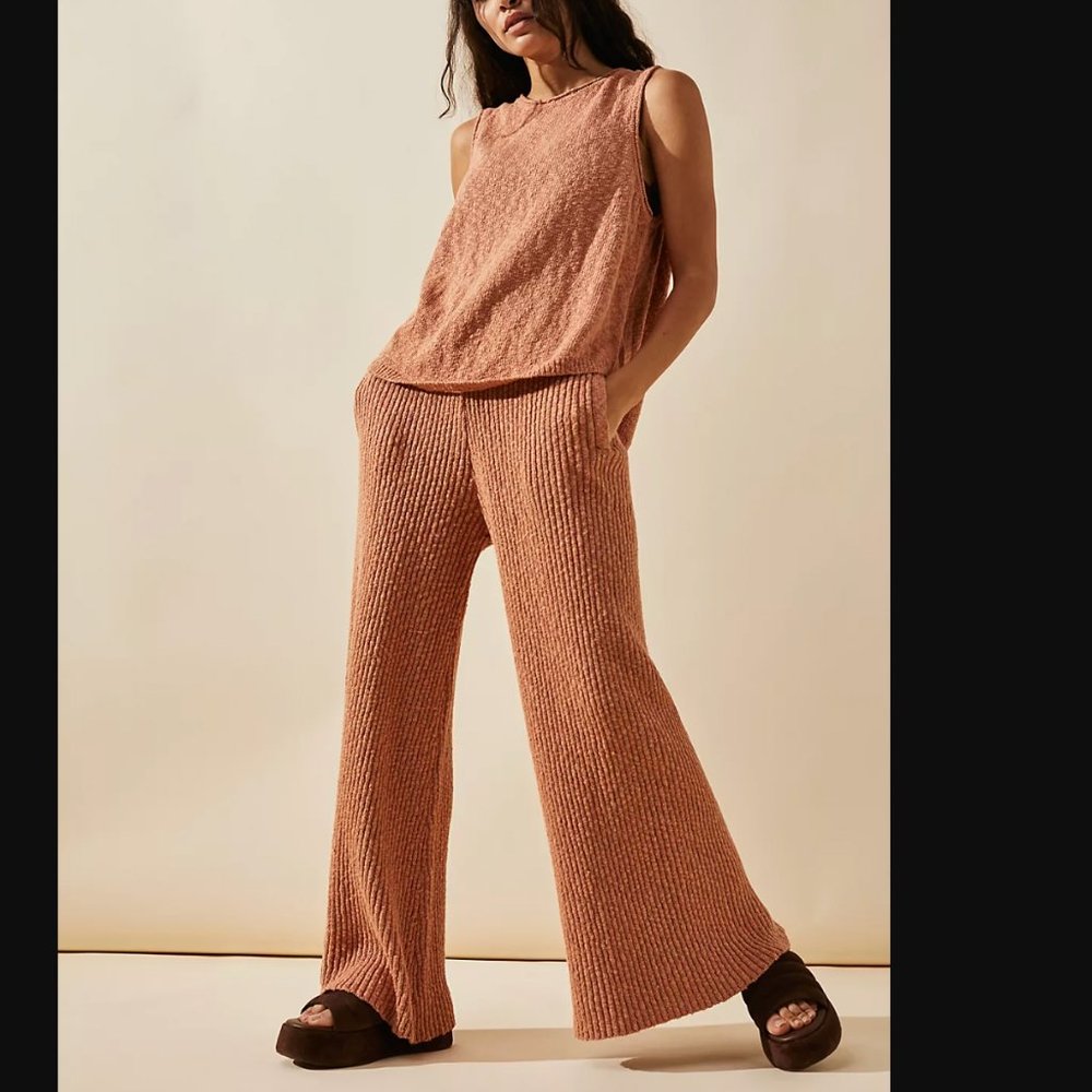 Free People Black Adelaide Sweater Set - XS